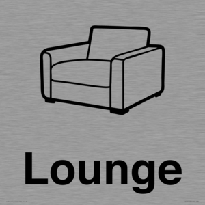 Dementia lounge sign